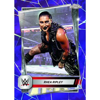 Topps WWE Chrome Sapphire Hobby Box 2025