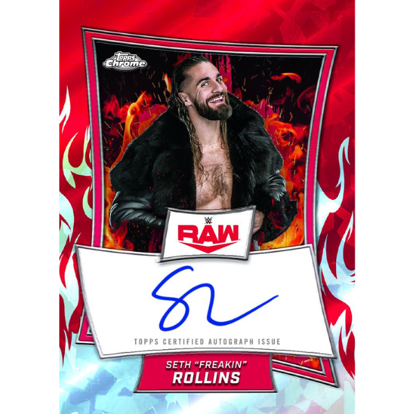 Topps WWE Chrome Sapphire Hobby Box 2025