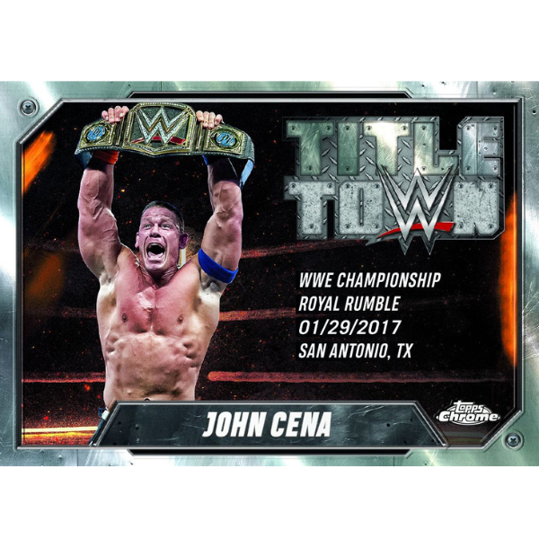 Topps WWE Chrome Value Box 2025