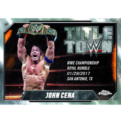 Topps WWE Chrome Value Box 2025