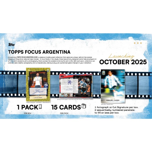 Topps Focus Argentina Hobby Box 2025