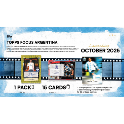 Topps Focus Argentina Hobby Box 2025