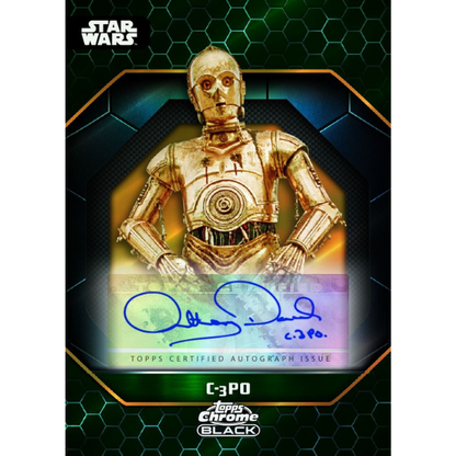 Topps Star Wars Chrome Black Hobby Box 2024