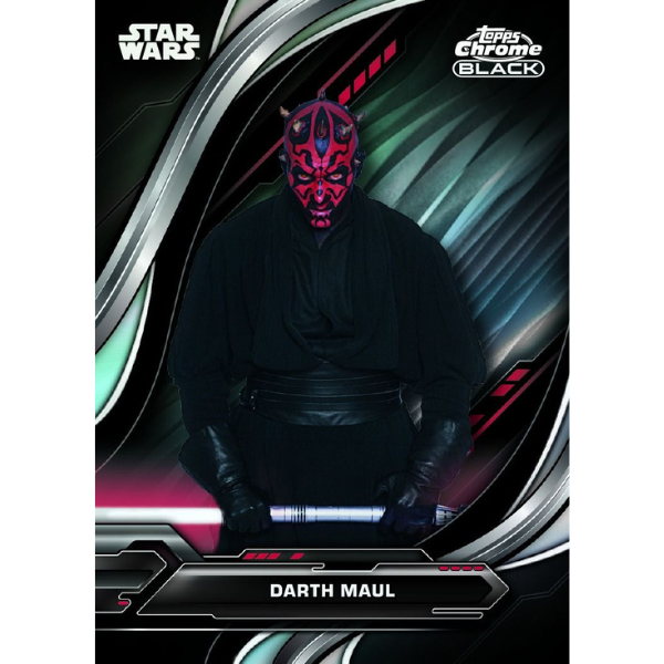 Topps Star Wars Chrome Black Hobby Box 2024